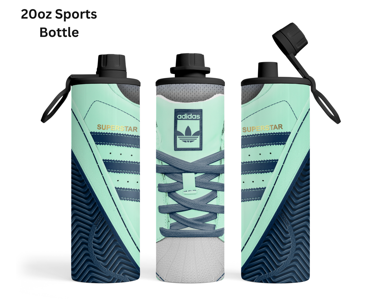 Adidas Superstars (Shoe Inspired Tumbler)