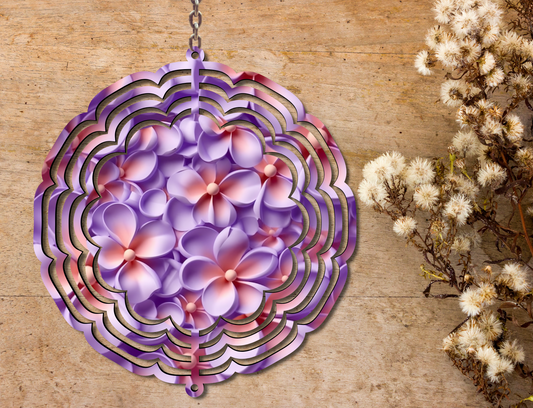 Floral Wind Spinner (277)