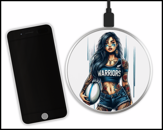 Warriors Sublimated Wireless Phone Charger (403)