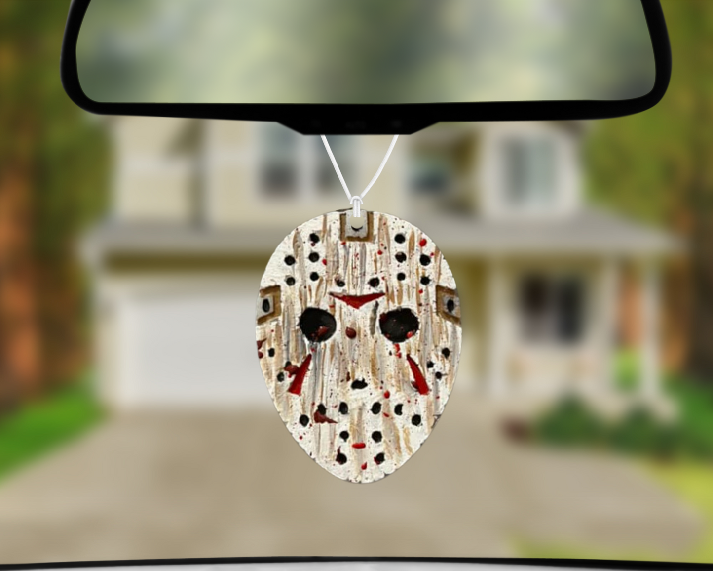 Jason Voorhees Blinged Car Freshie