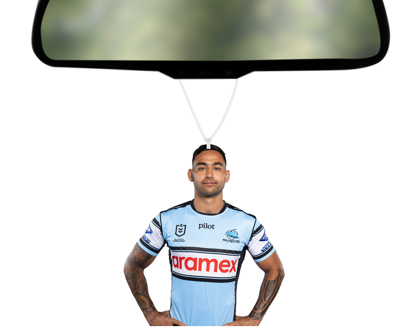 2026 Team Photo - Briton Nikora Car Air Freshener