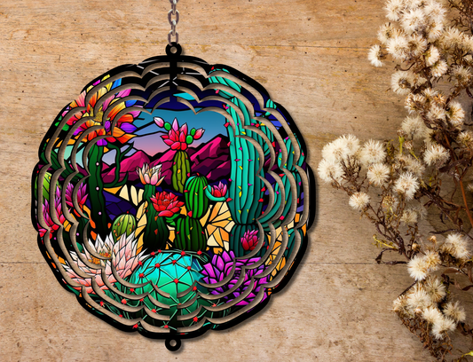 Cactus Wind Spinner (251)