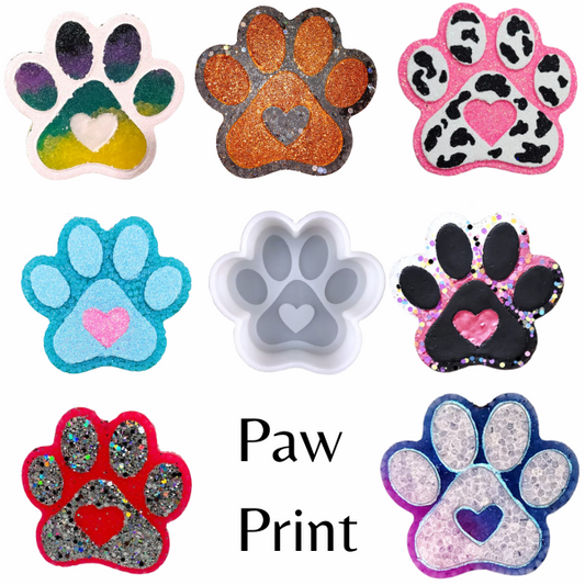 CREATE @ HOME Paw Print Car Freshie