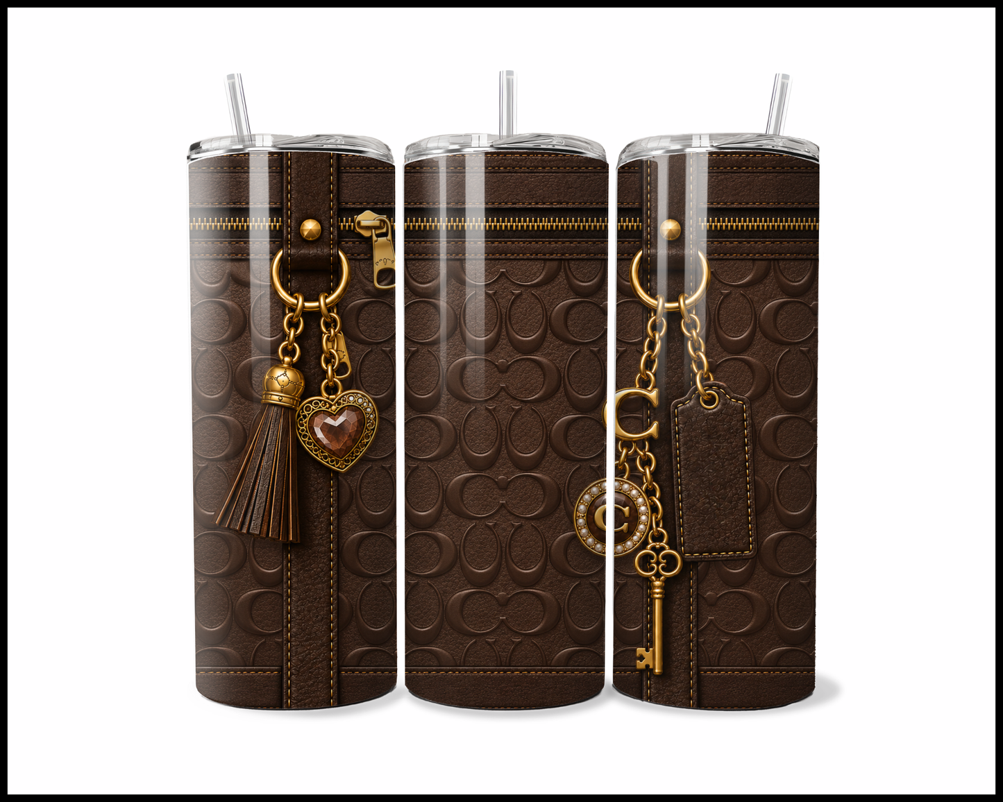 Designer Handbag Inspired Tumbler (309)