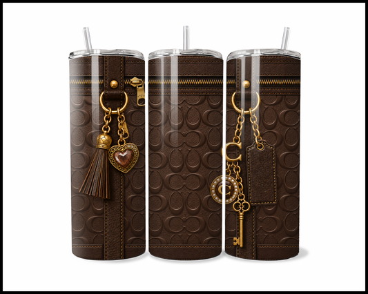 Designer Handbag Inspired Tumbler (309)