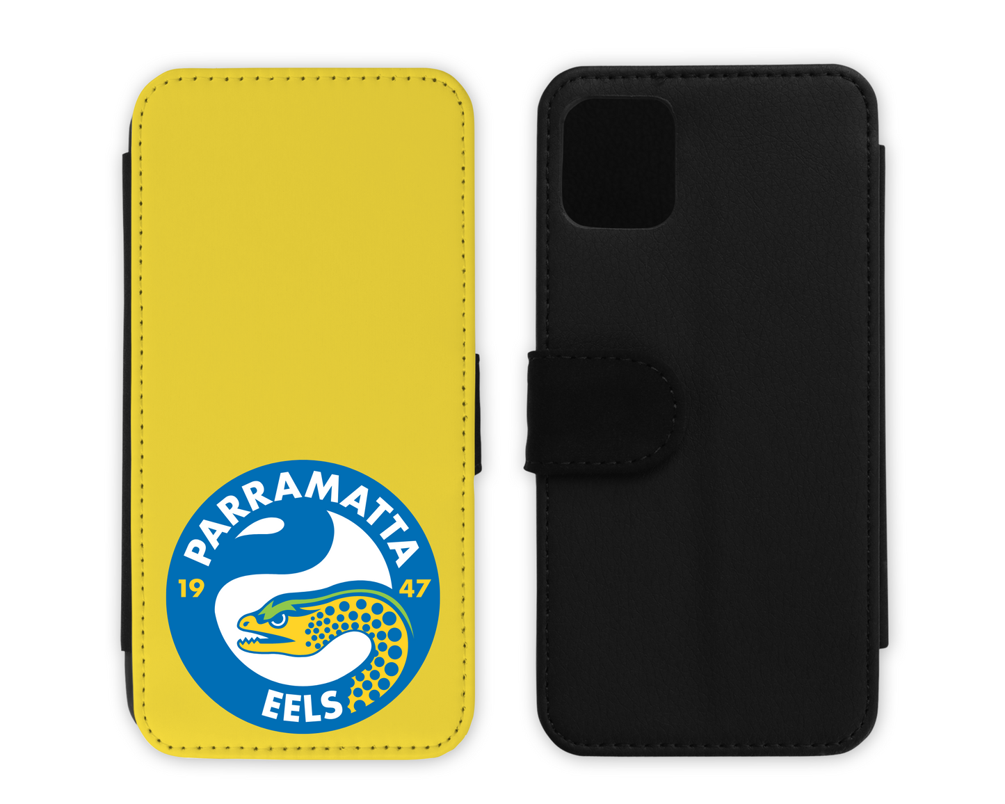 Parramatta Eels Leather Flip Phone Case (Many Models Available)