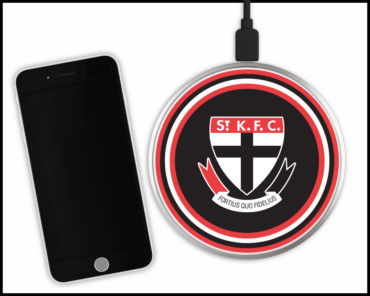 St Kilda Saints Wireless Phone Charger (002)