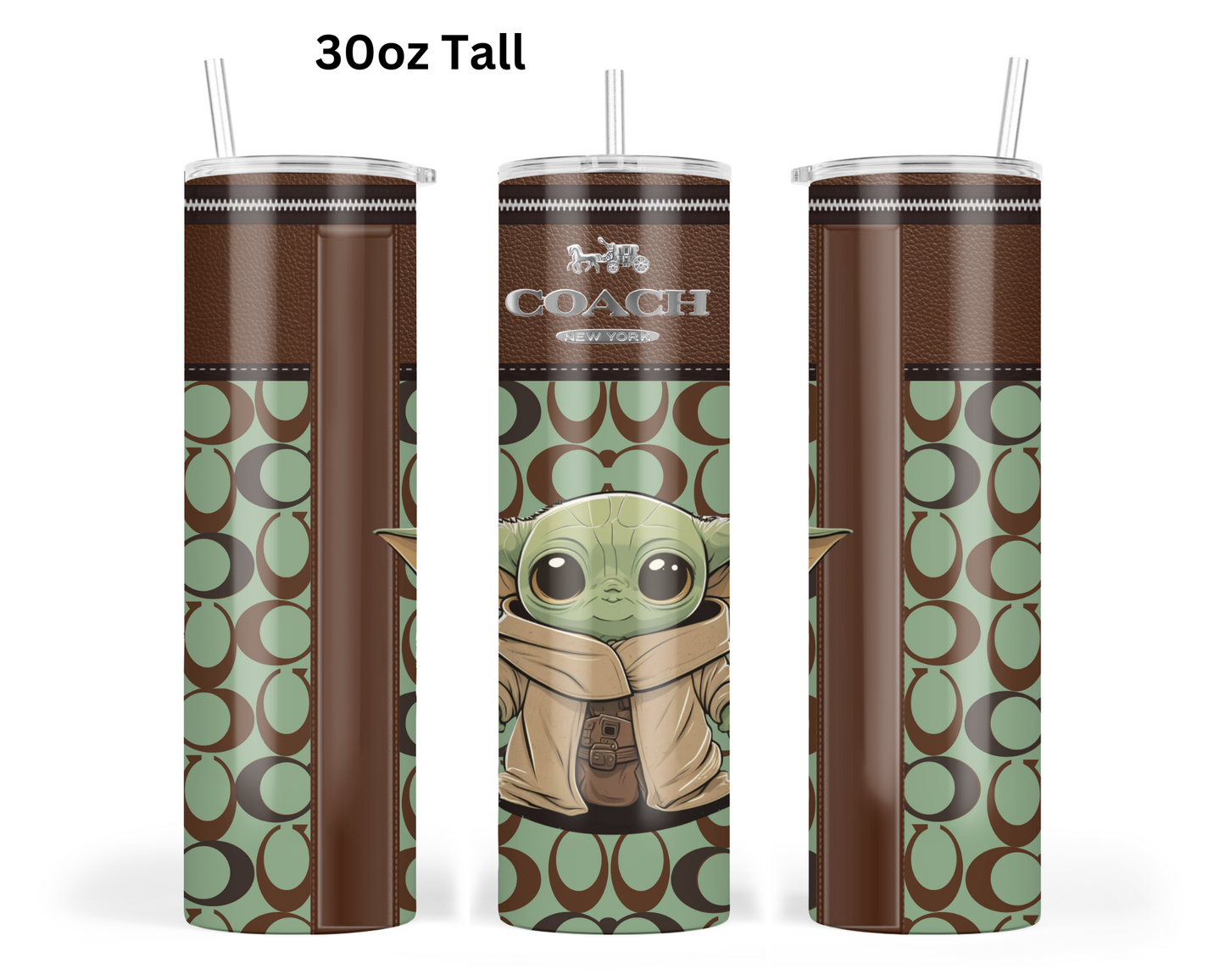 Coach Handbag Inspired Tumbler (142)