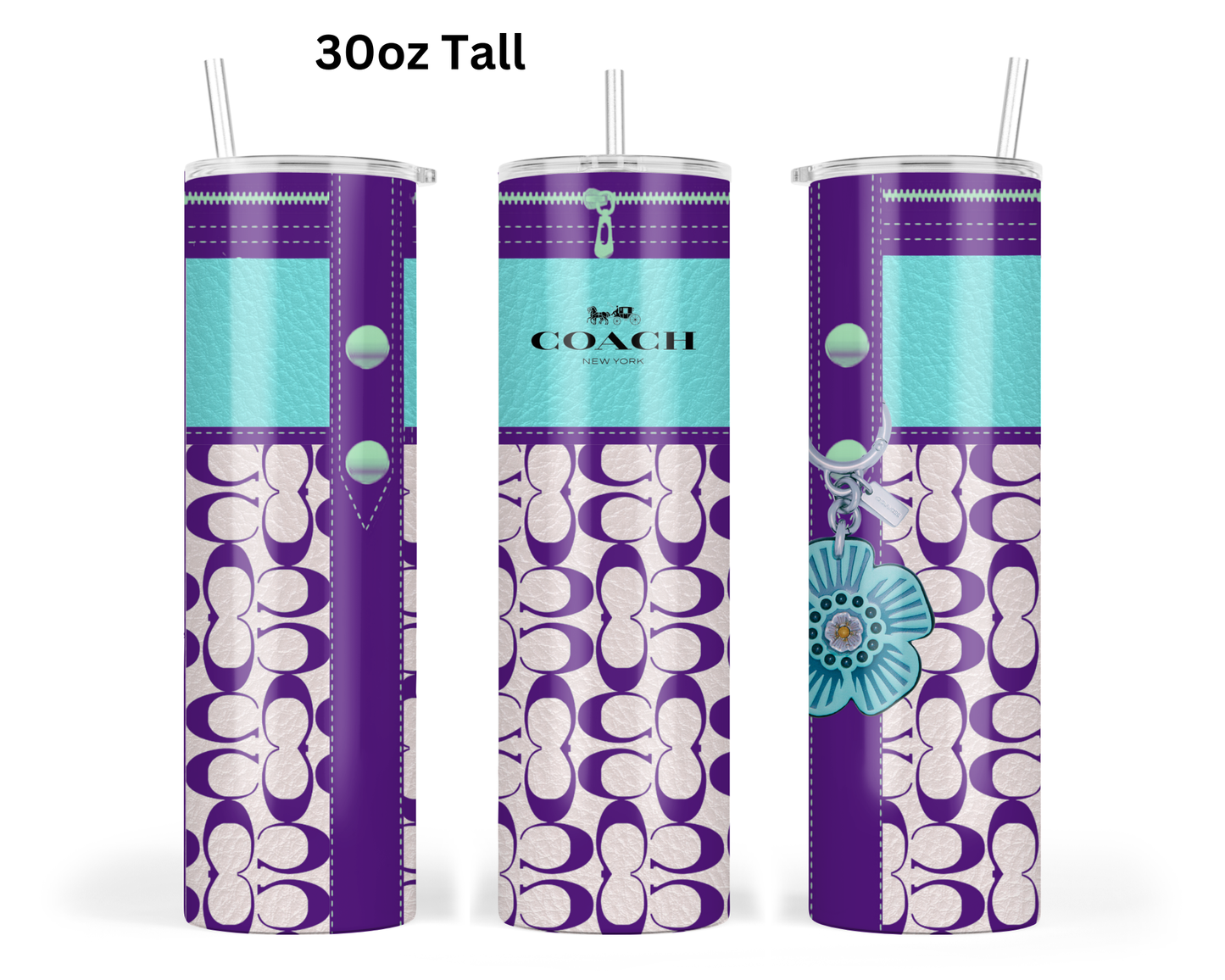 Coach Handbag Inspired Tumbler (120)