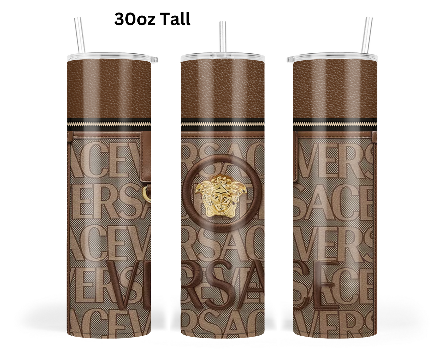 Versace Handbag Inspired Tumbler (001)