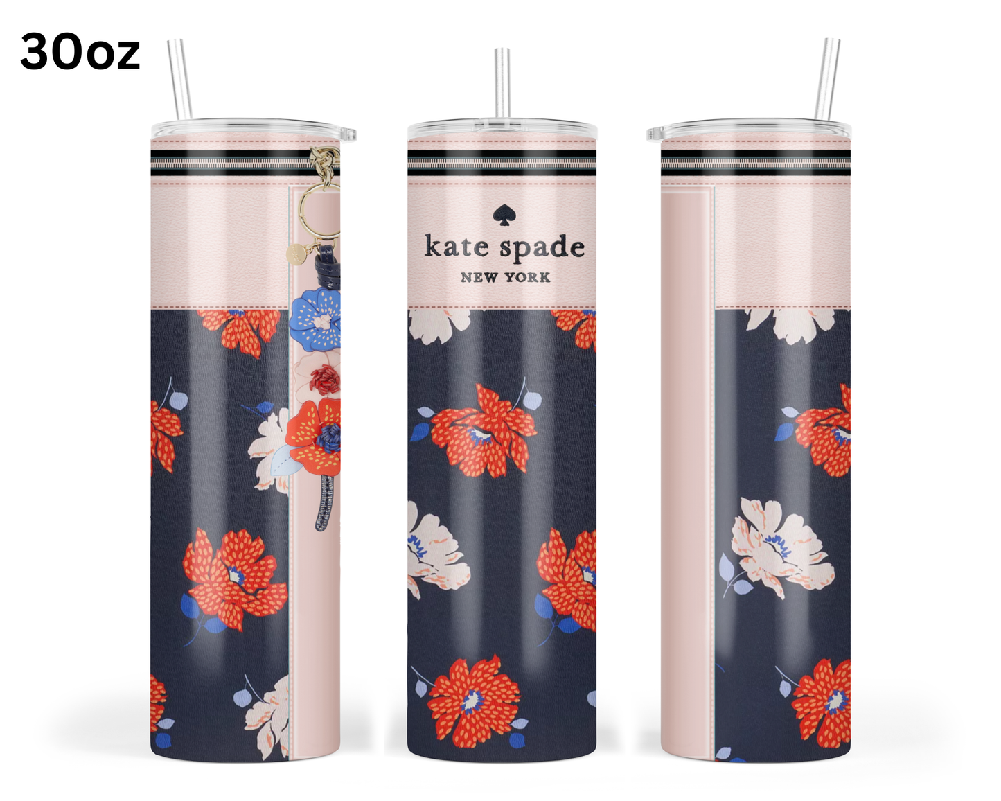 Katie Spade Handbag Inspired Tumbler (013)