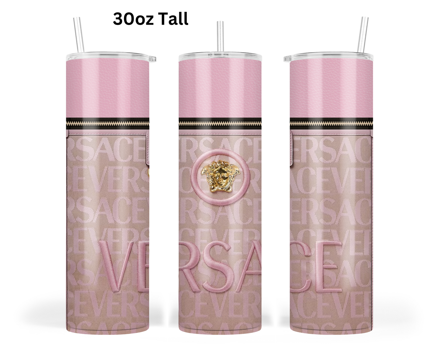 Versace Handbag Inspired Tumbler (002)