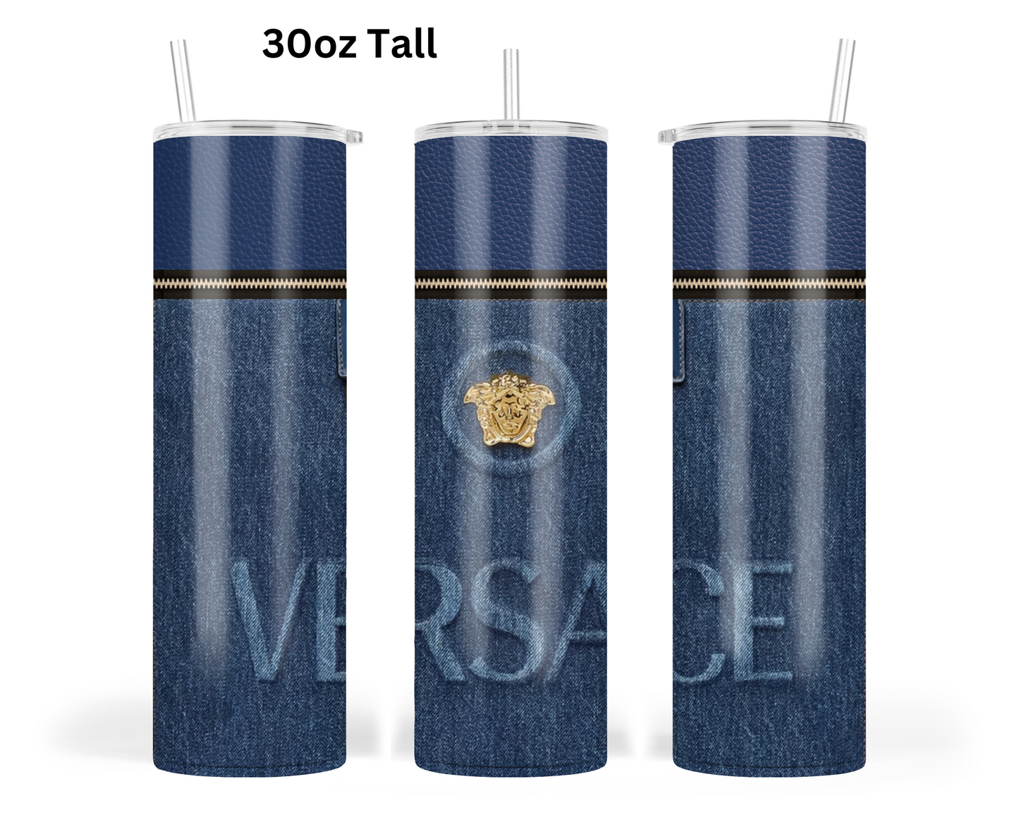 Versace Handbag Inspired Tumbler (003)