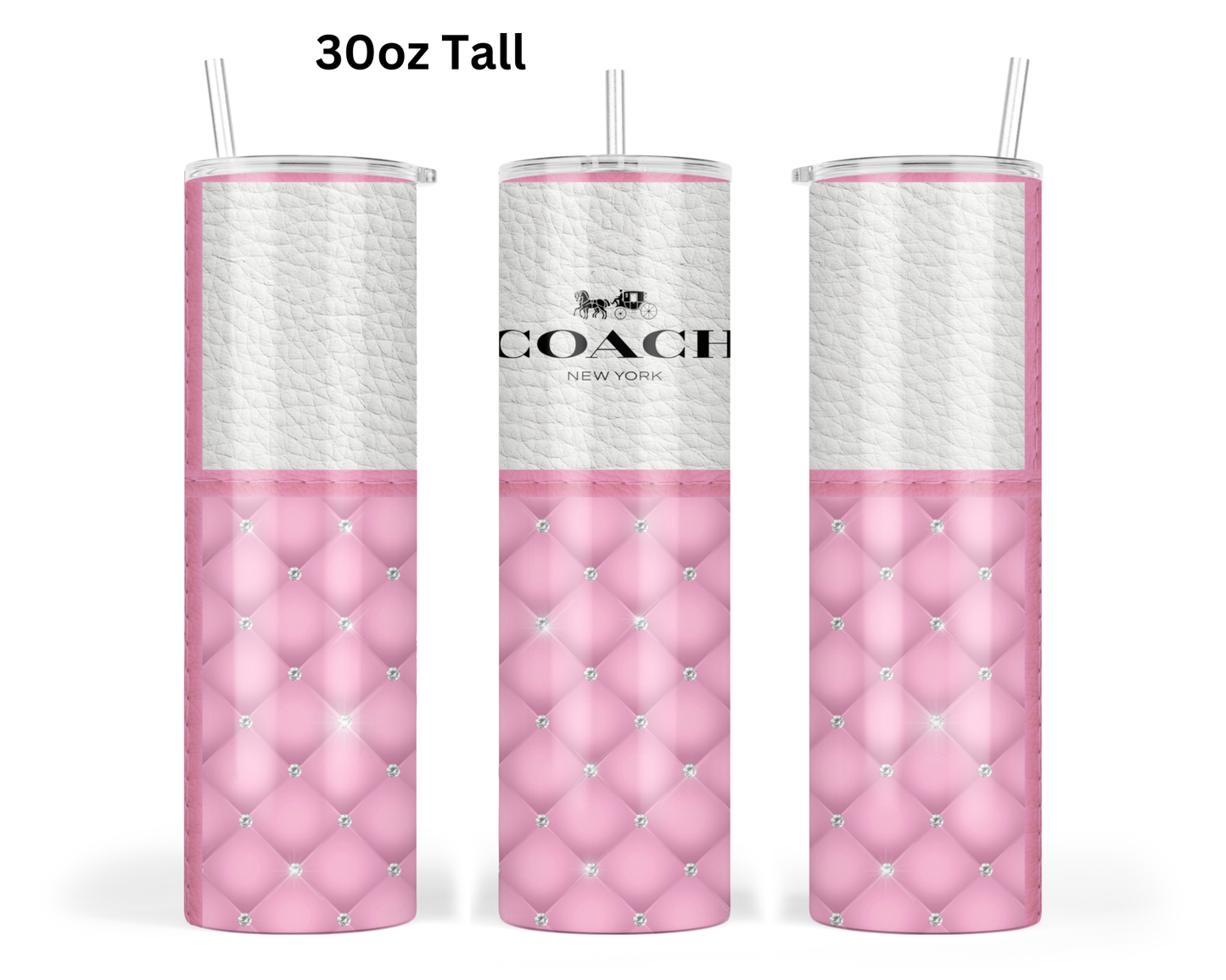 Coach Handbag Inspired Tumbler (116)