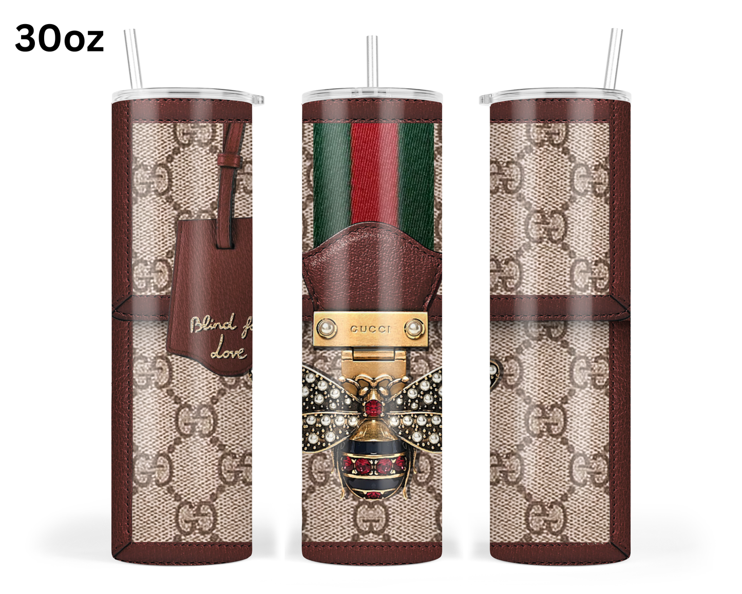 Gucci Handbag Inspired Tumbler (016)