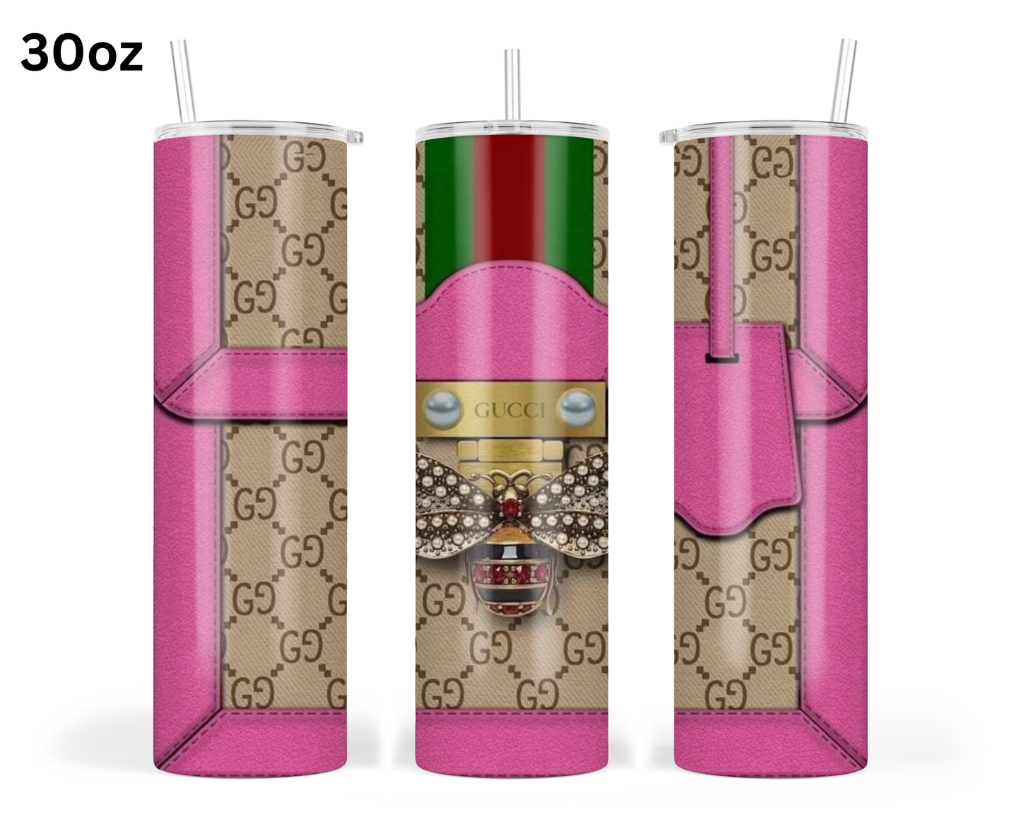 Gucci Handbag Inspired Tumbler (017)