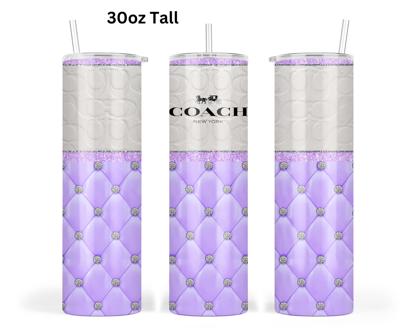 Coach Handbag Inspired Tumbler (113)