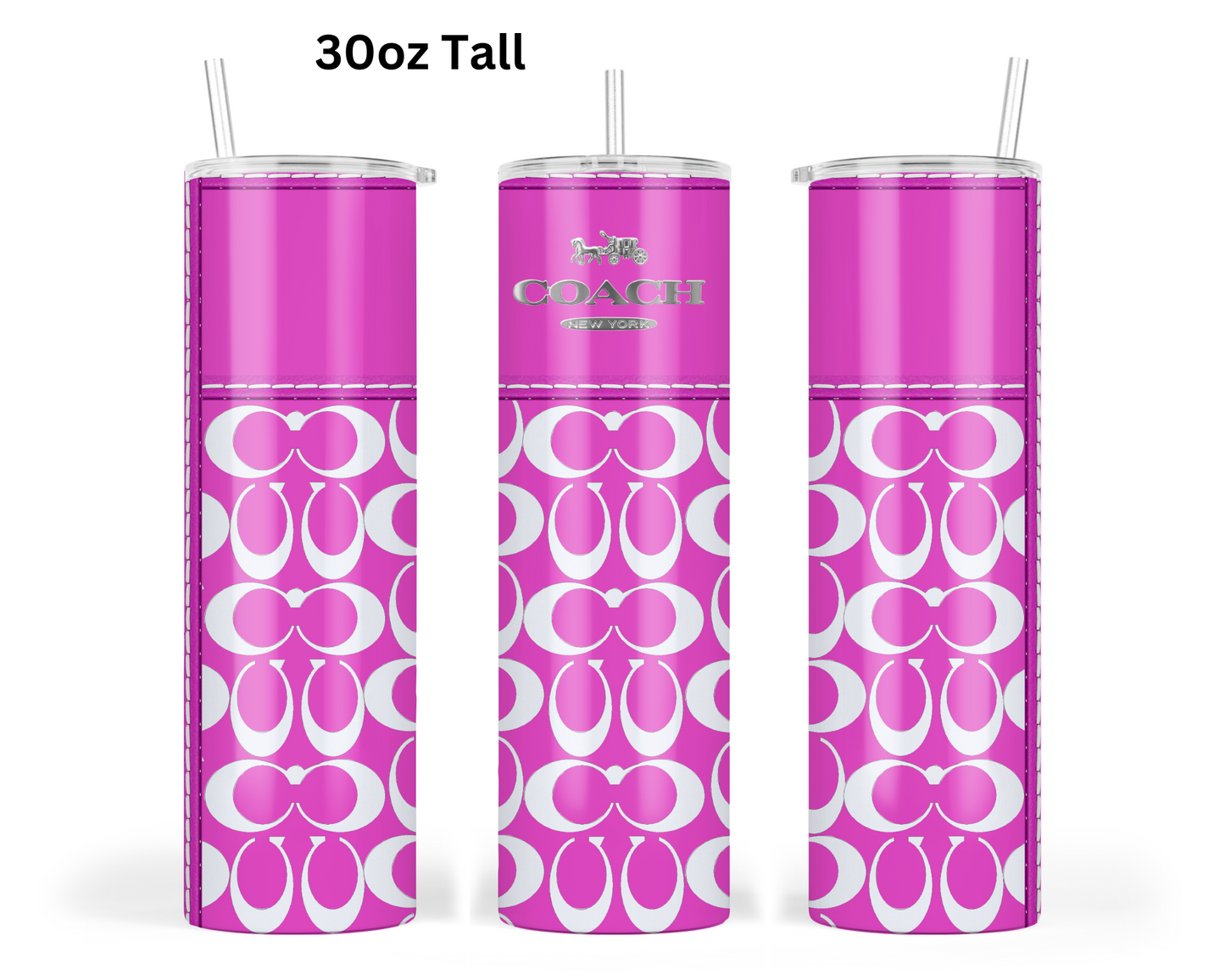 Coach Handbag Inspired Tumbler (149)