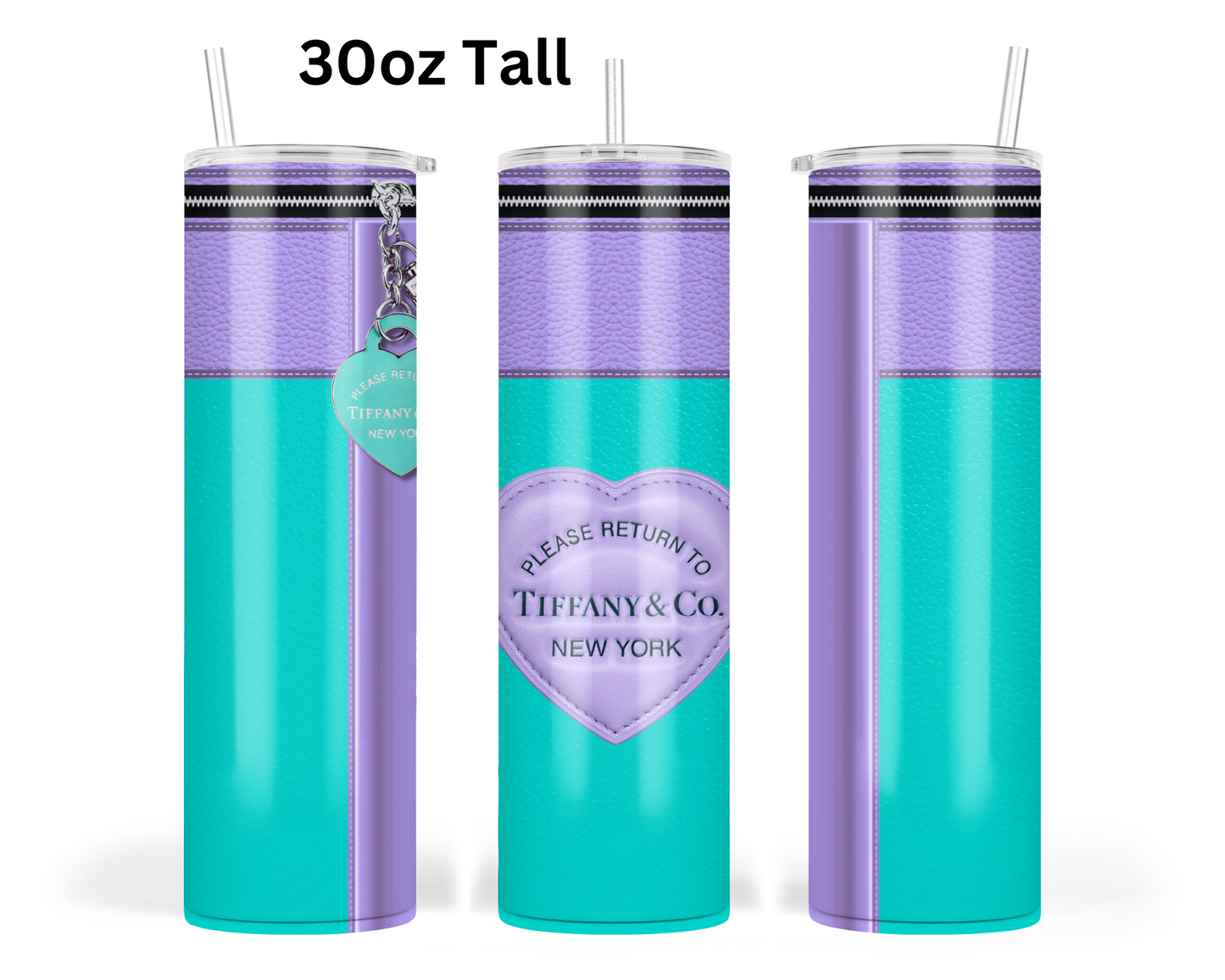 Tiffany Handbag Inspired Tumbler (003)