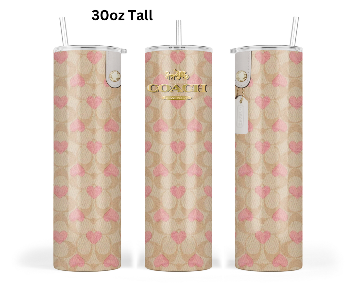 Coach Handbag Inspired Tumbler (099)