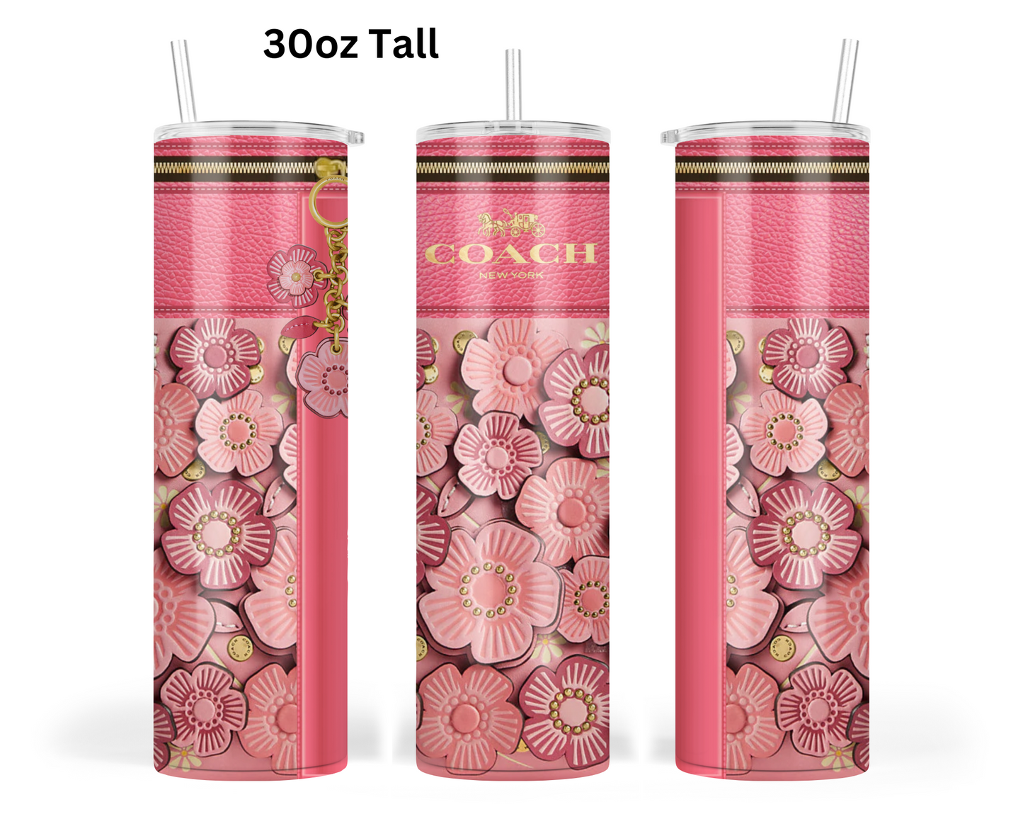 Coach Handbag Inspired Tumbler (049)