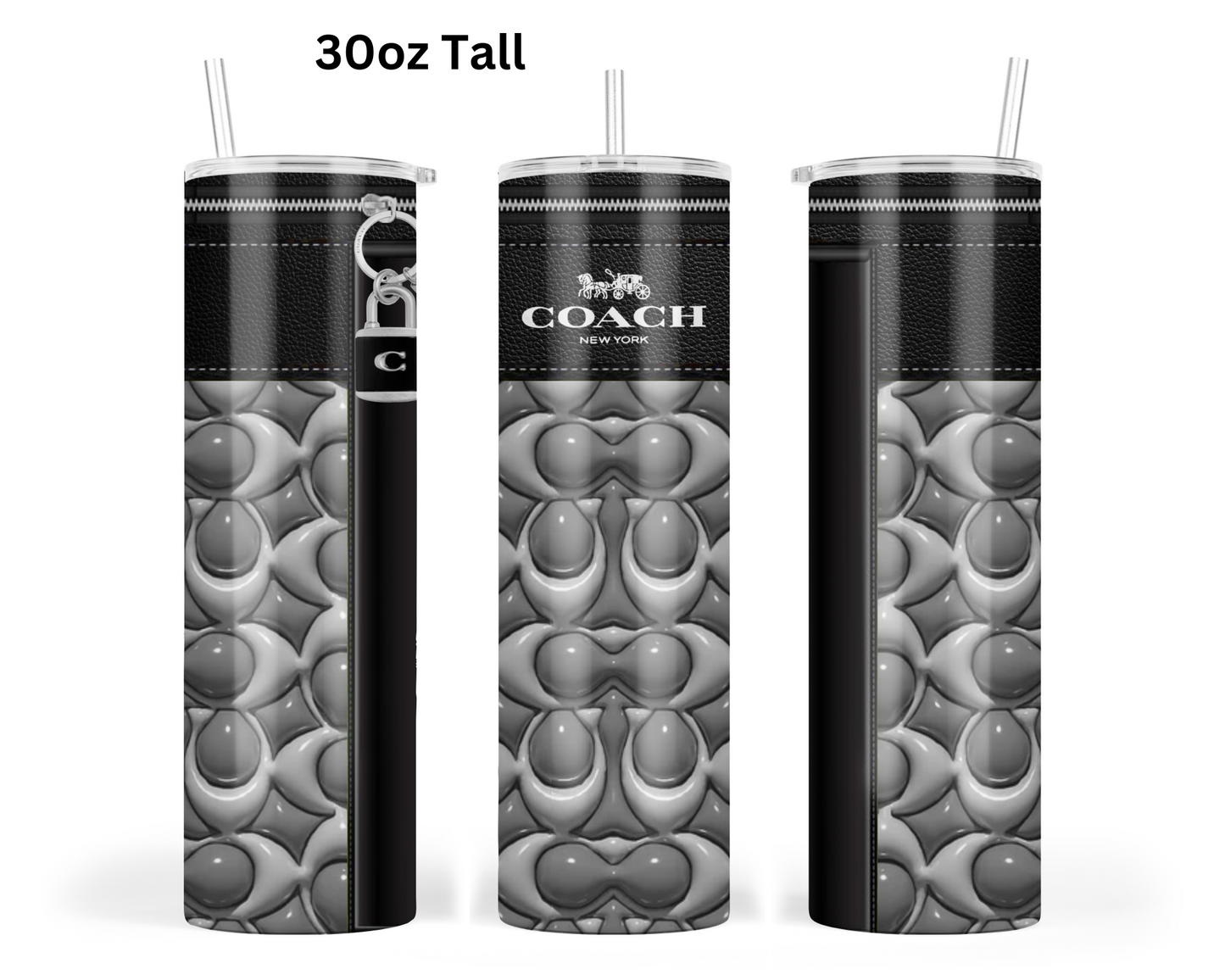 Coach Handbag Inspired Tumbler (158)