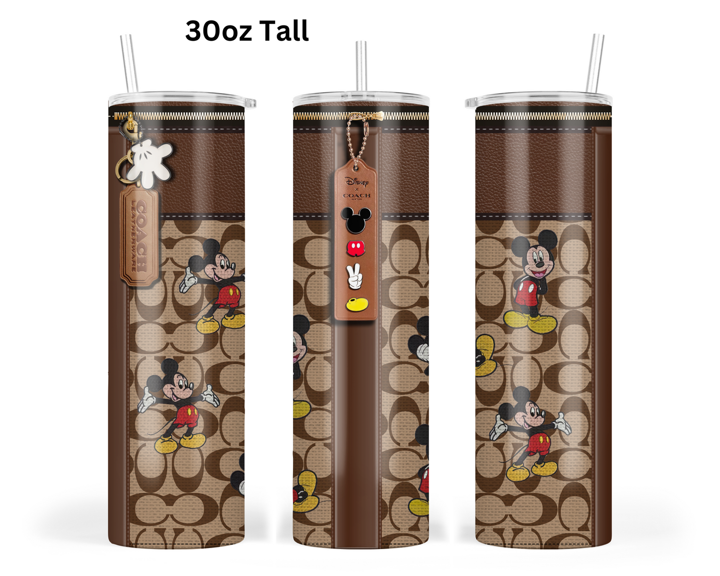 Coach Handbag Inspired Tumbler (028)