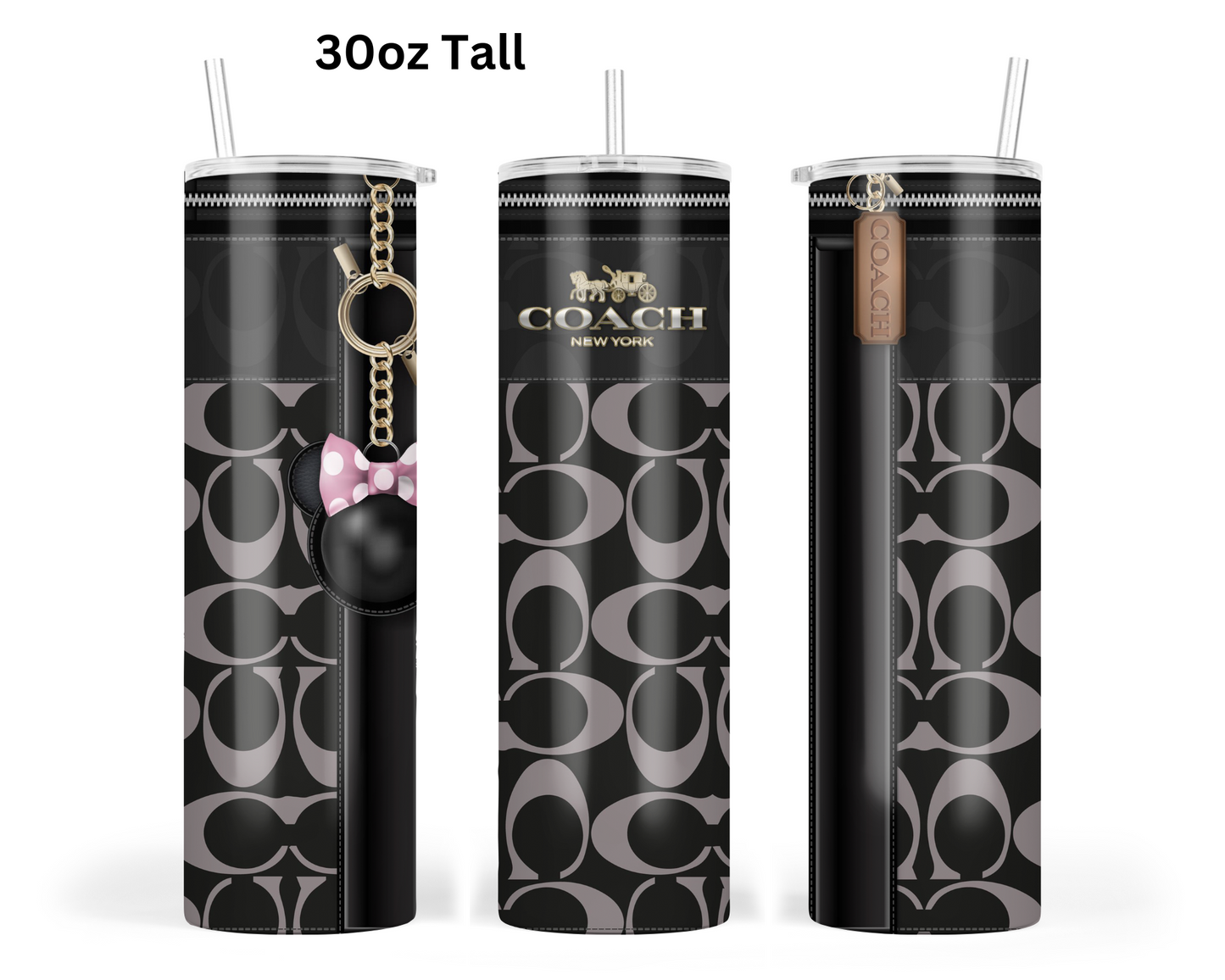 Coach Handbag Inspired Tumbler (008)