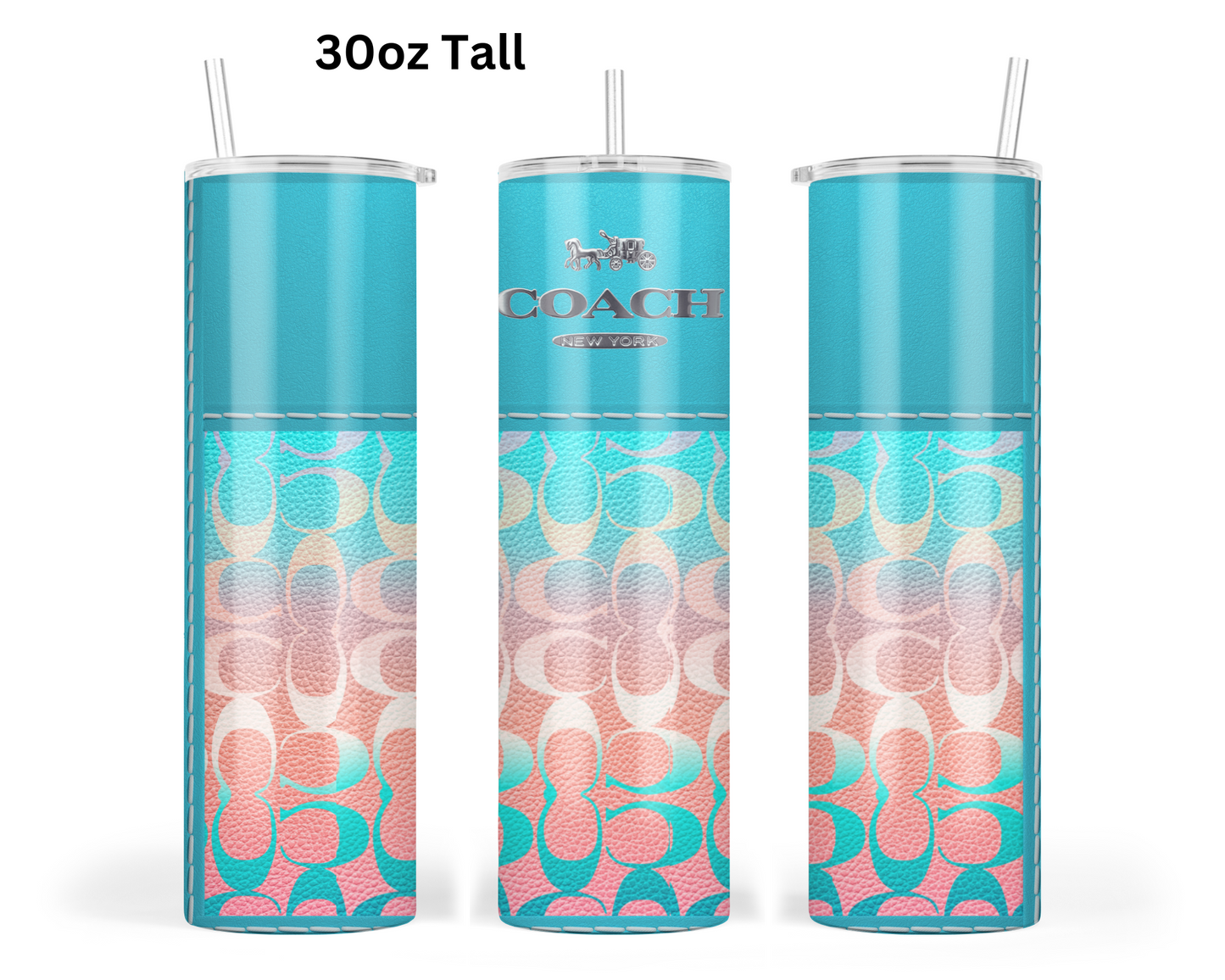 Coach Handbag Inspired Tumbler (150)