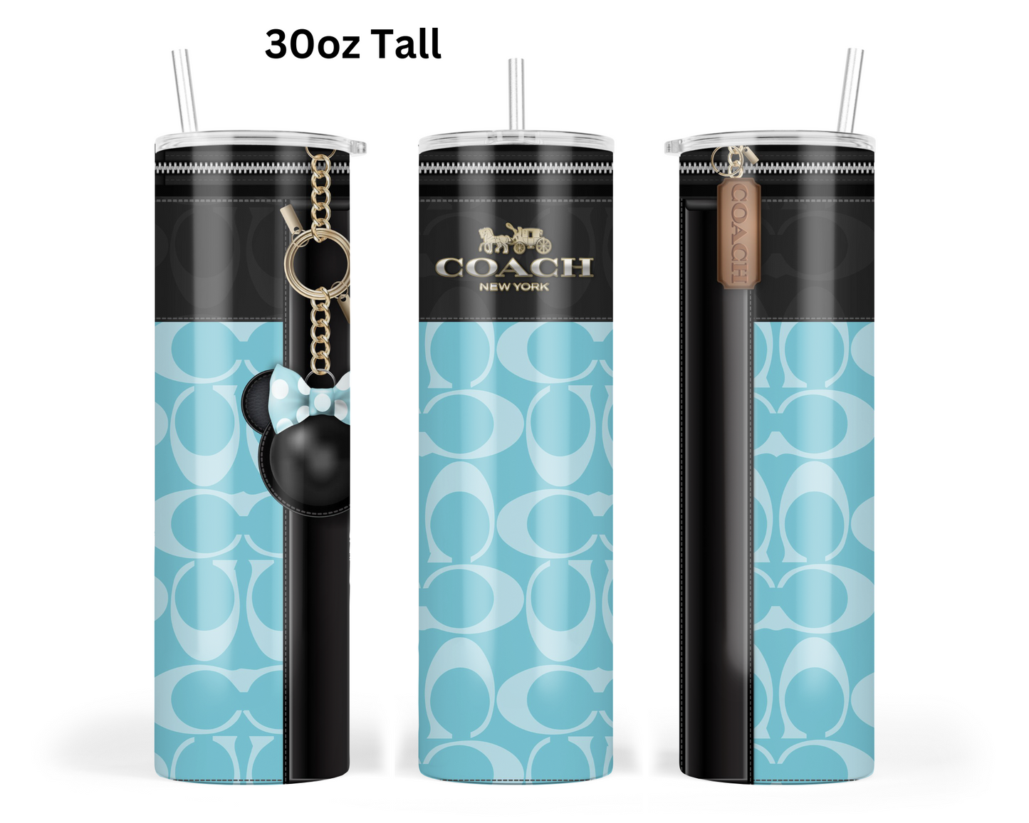 Coach Handbag Inspired Tumbler (007)