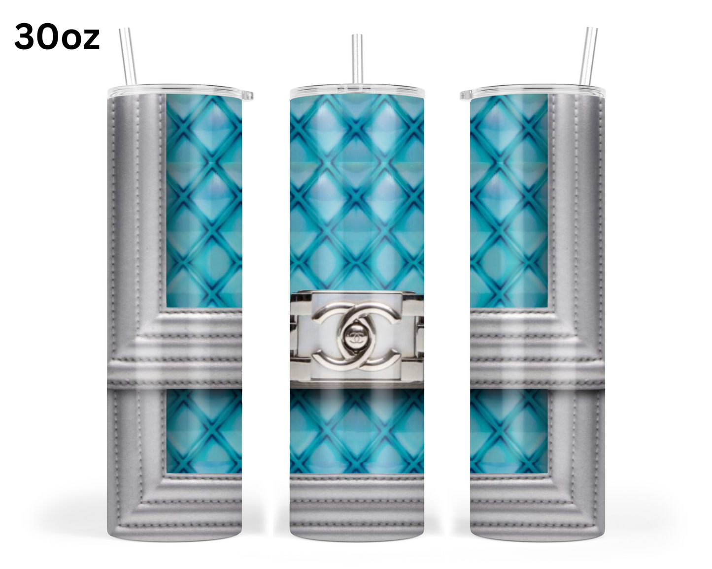 Chanel Handbag Inspired Tumbler (006)