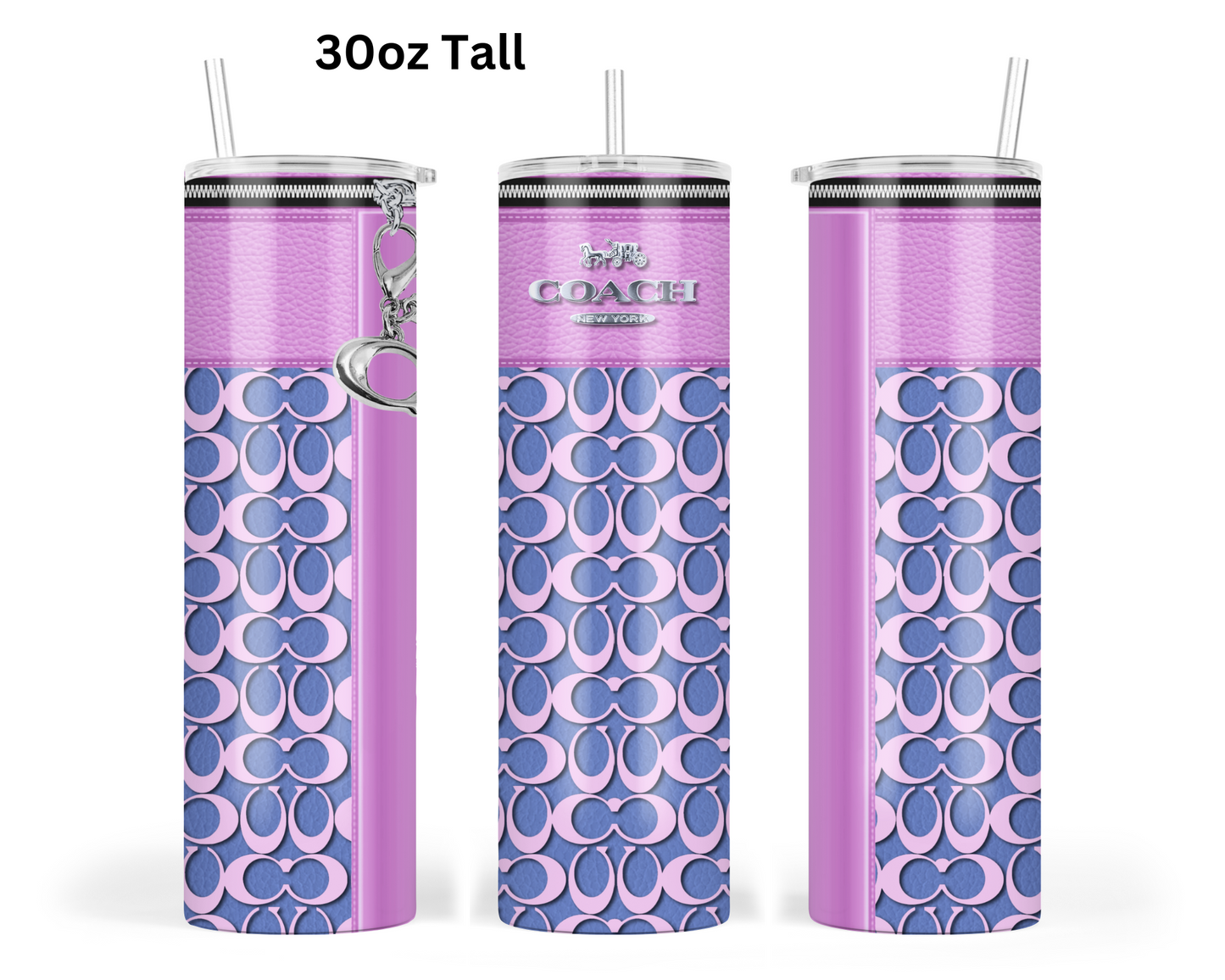 Coach Handbag Inspired Tumbler (201)