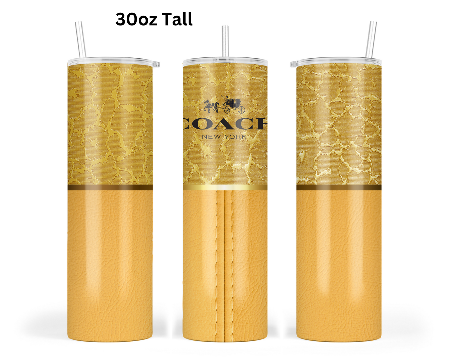 Coach Handbag Inspired Tumbler (005)