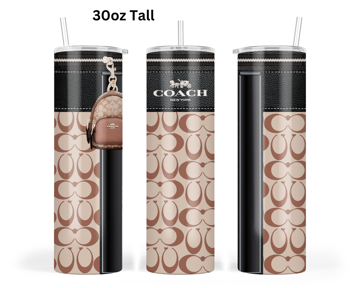 Coach Handbag Inspired Tumbler (146)