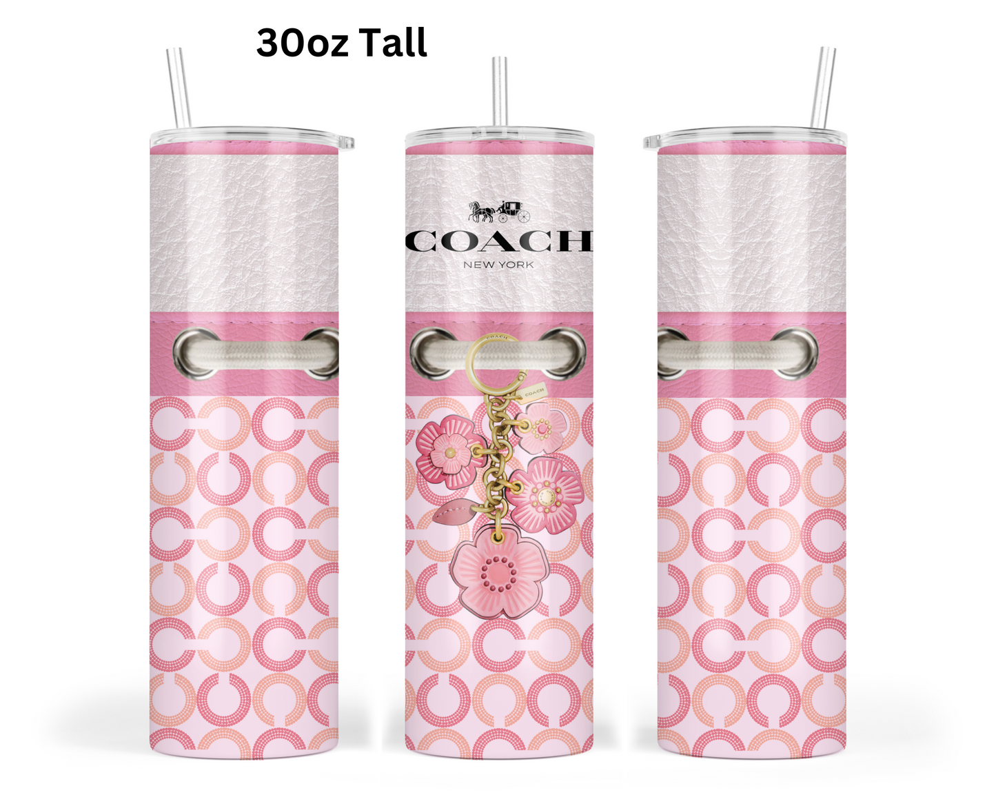 Coach Handbag Inspired Tumbler (087)