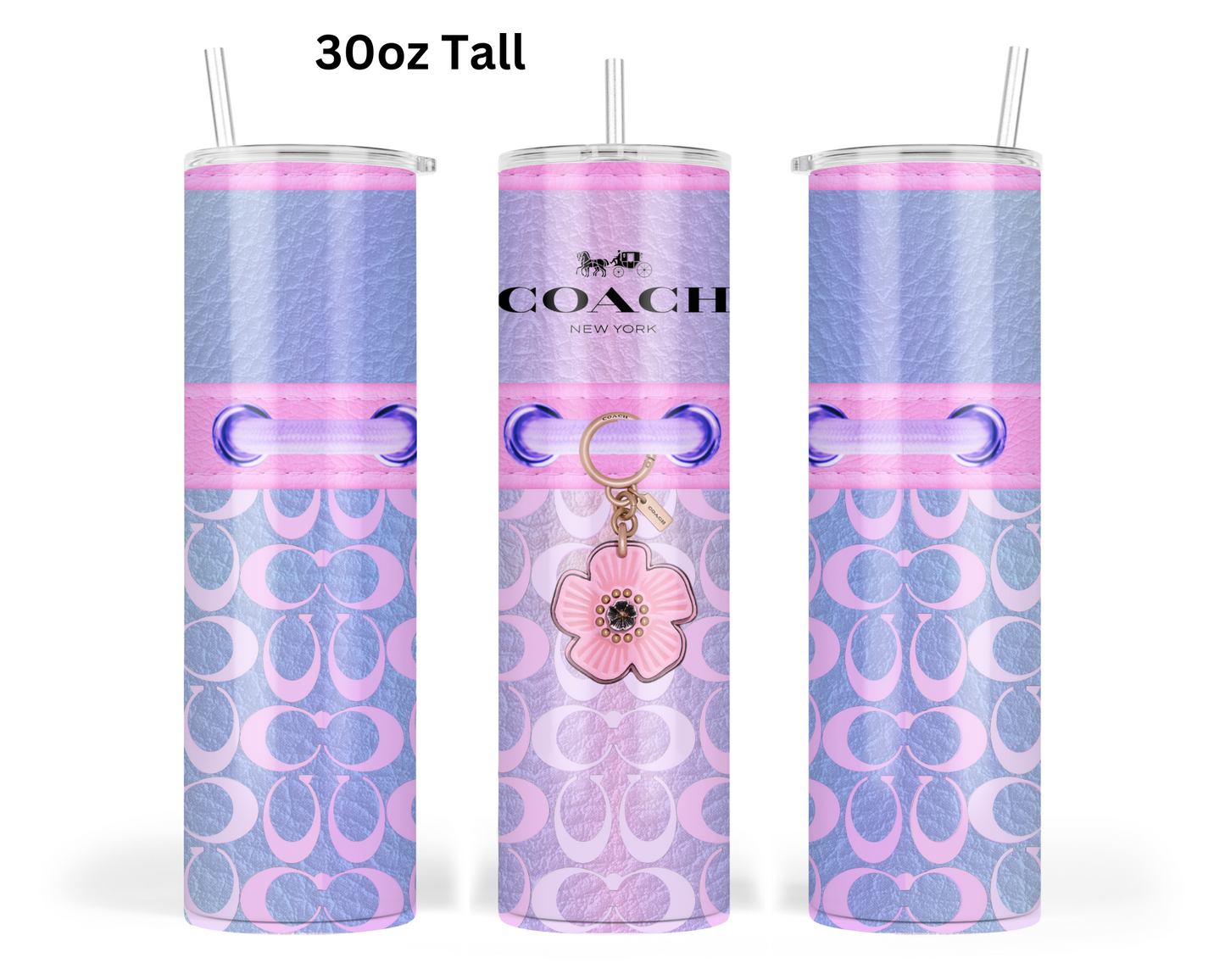 Coach Handbag Inspired Tumbler (050)