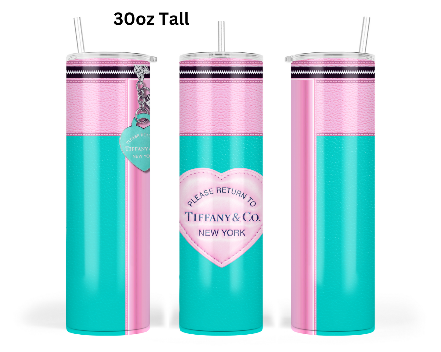 Tiffany Handbag Inspired Tumbler (004)