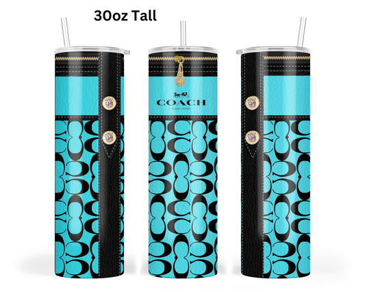 Coach Handbag Inspired Tumbler (066)