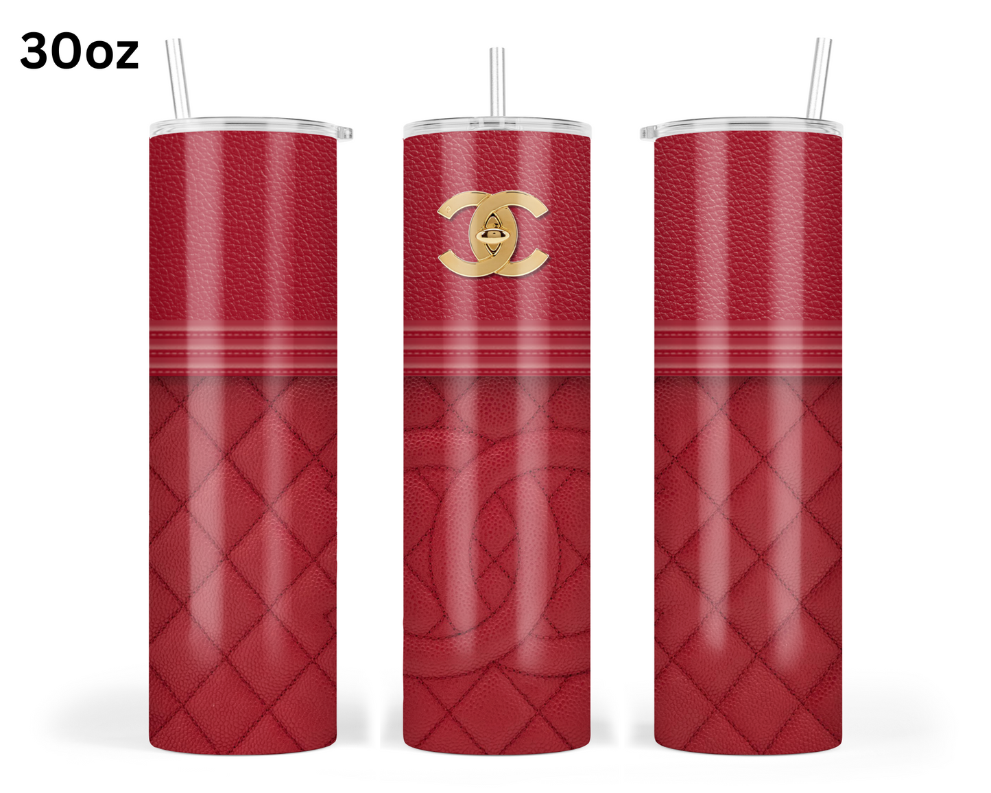 Chanel Handbag Inspired Tumbler (005)