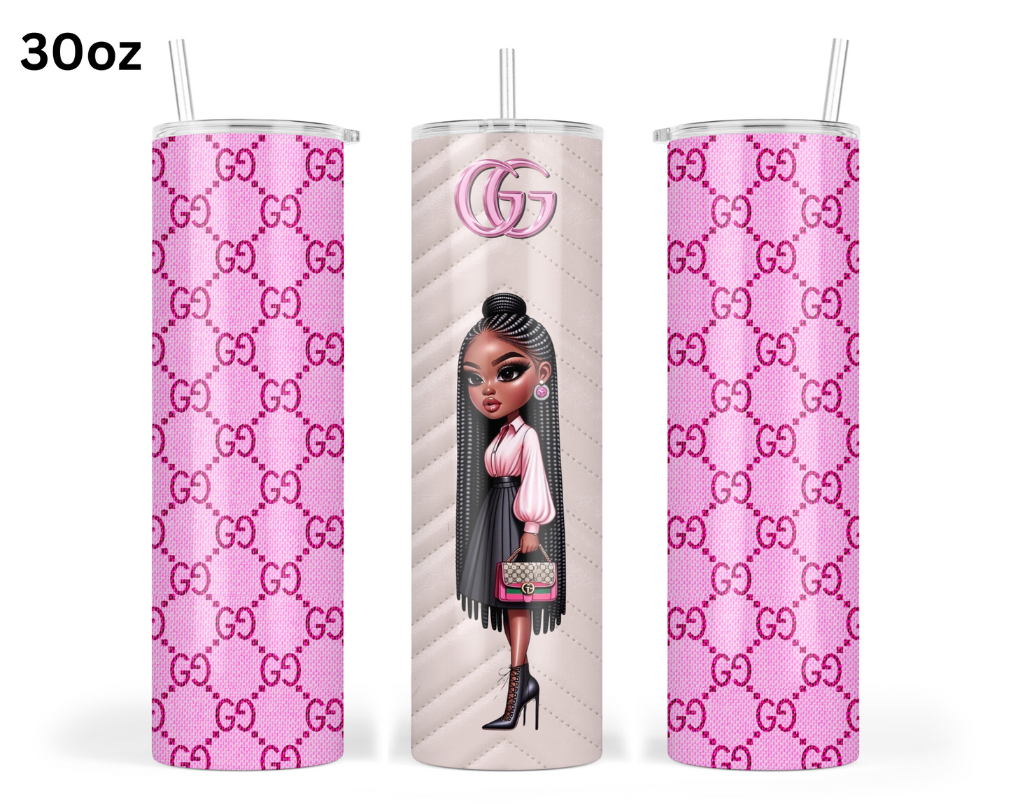 Gucci Handbag Inspired Tumbler (006)