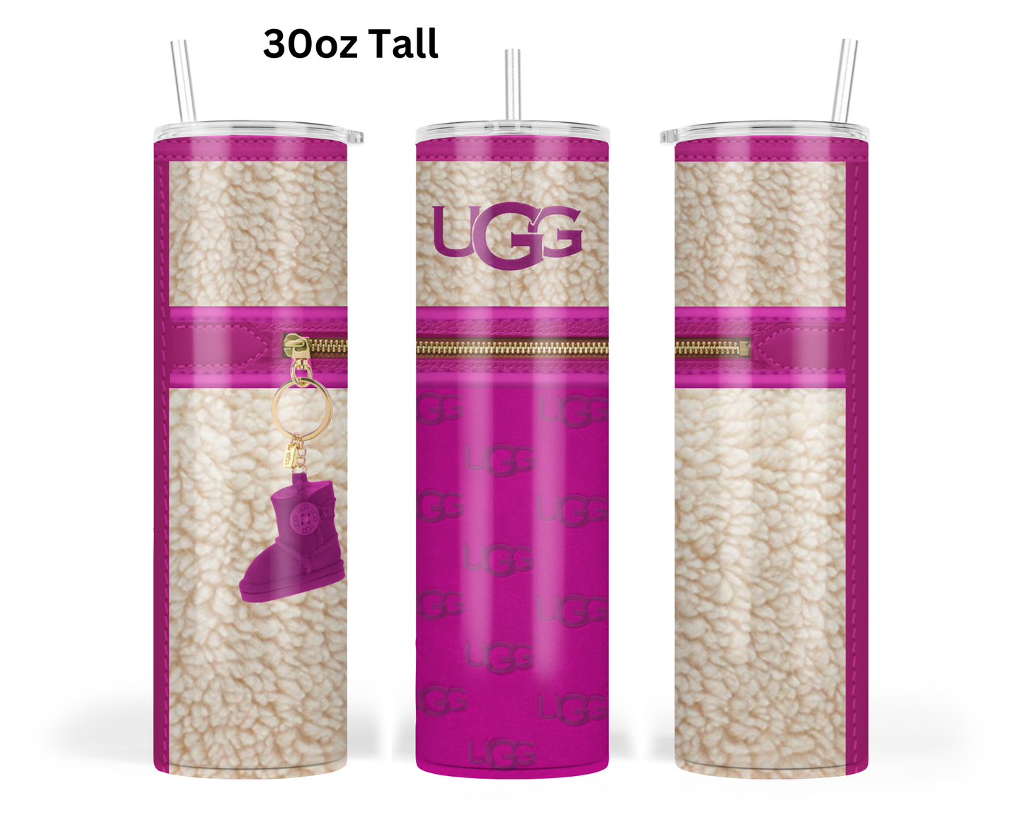 Ugg Handbag Inspired Tumbler (001)