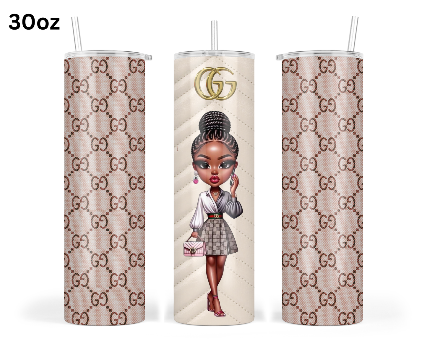 Gucci Handbag Inspired Tumbler (007)