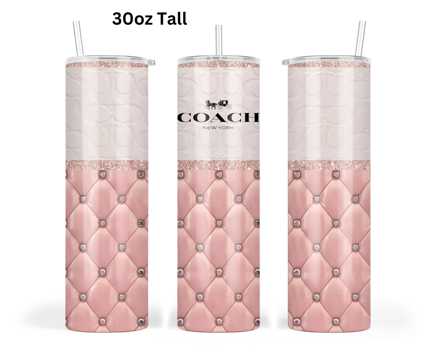 Coach Handbag Inspired Tumbler (123)