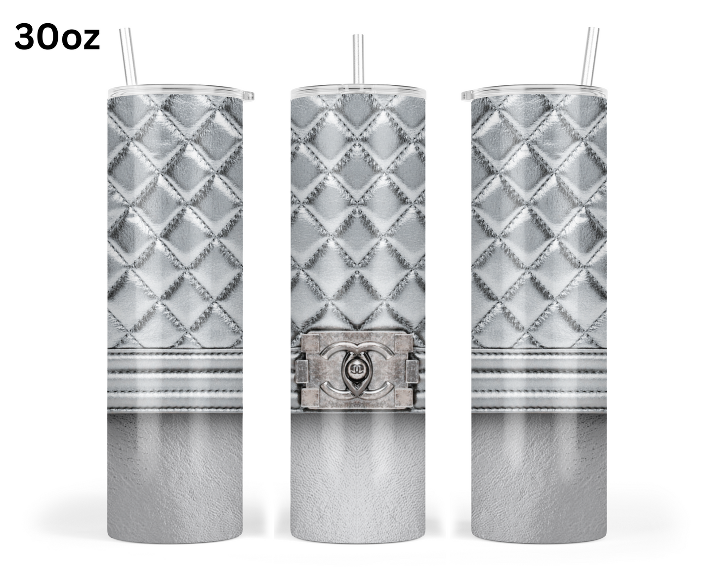 Chanel Handbag Inspired Tumbler (007)