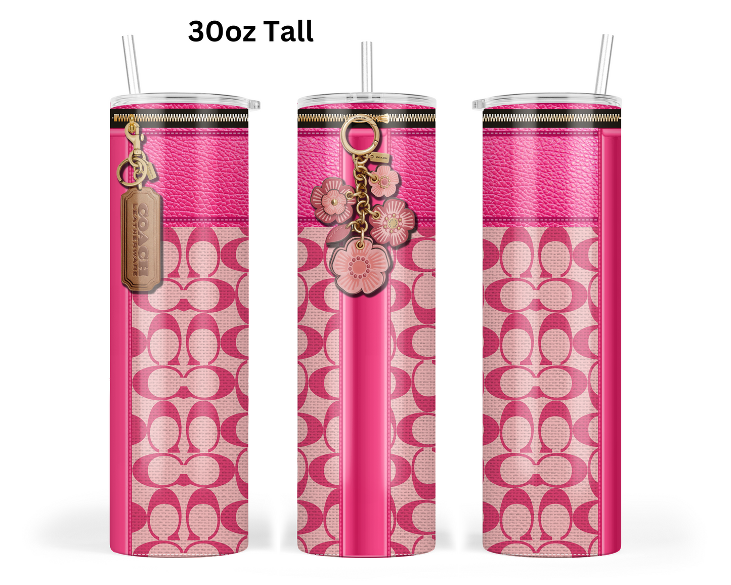 Coach Handbag Inspired Tumbler (030)