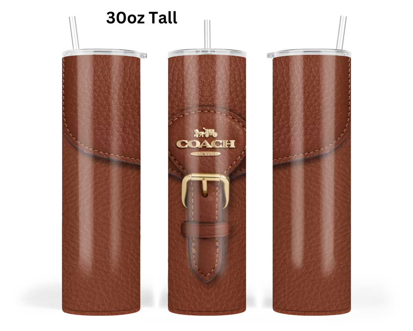 Coach Handbag Inspired Tumbler (044)