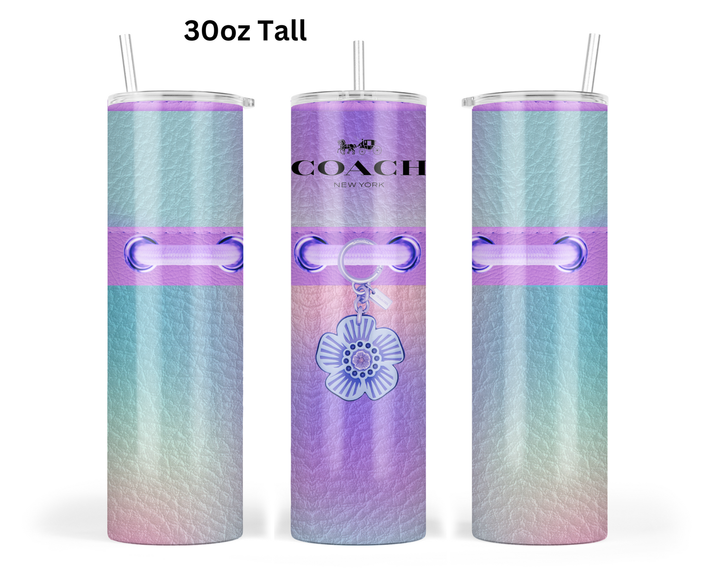 Coach Handbag Inspired Tumbler (132)