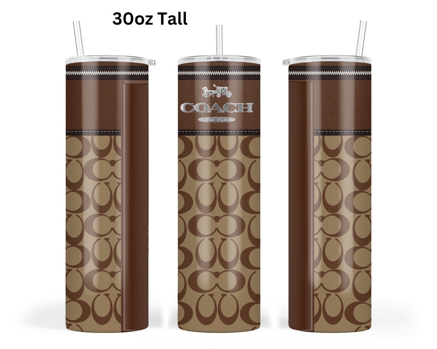 Coach Handbag Inspired Tumbler (152)