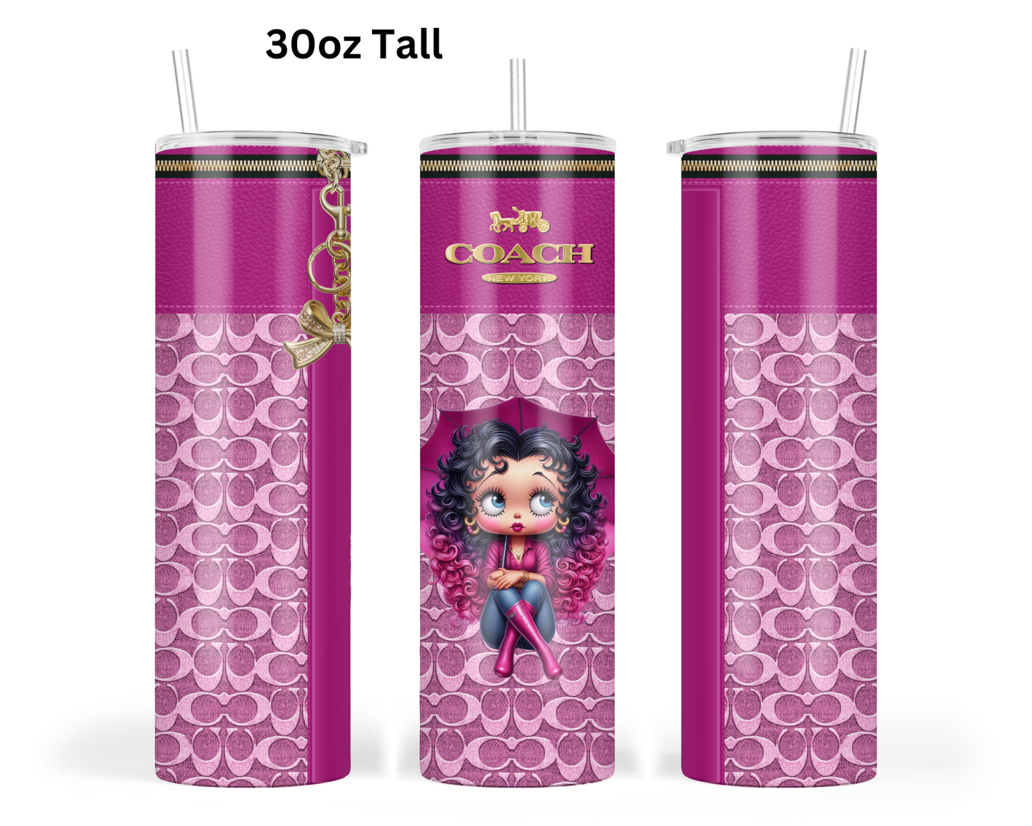 Coach Handbag Inspired Tumbler (190)