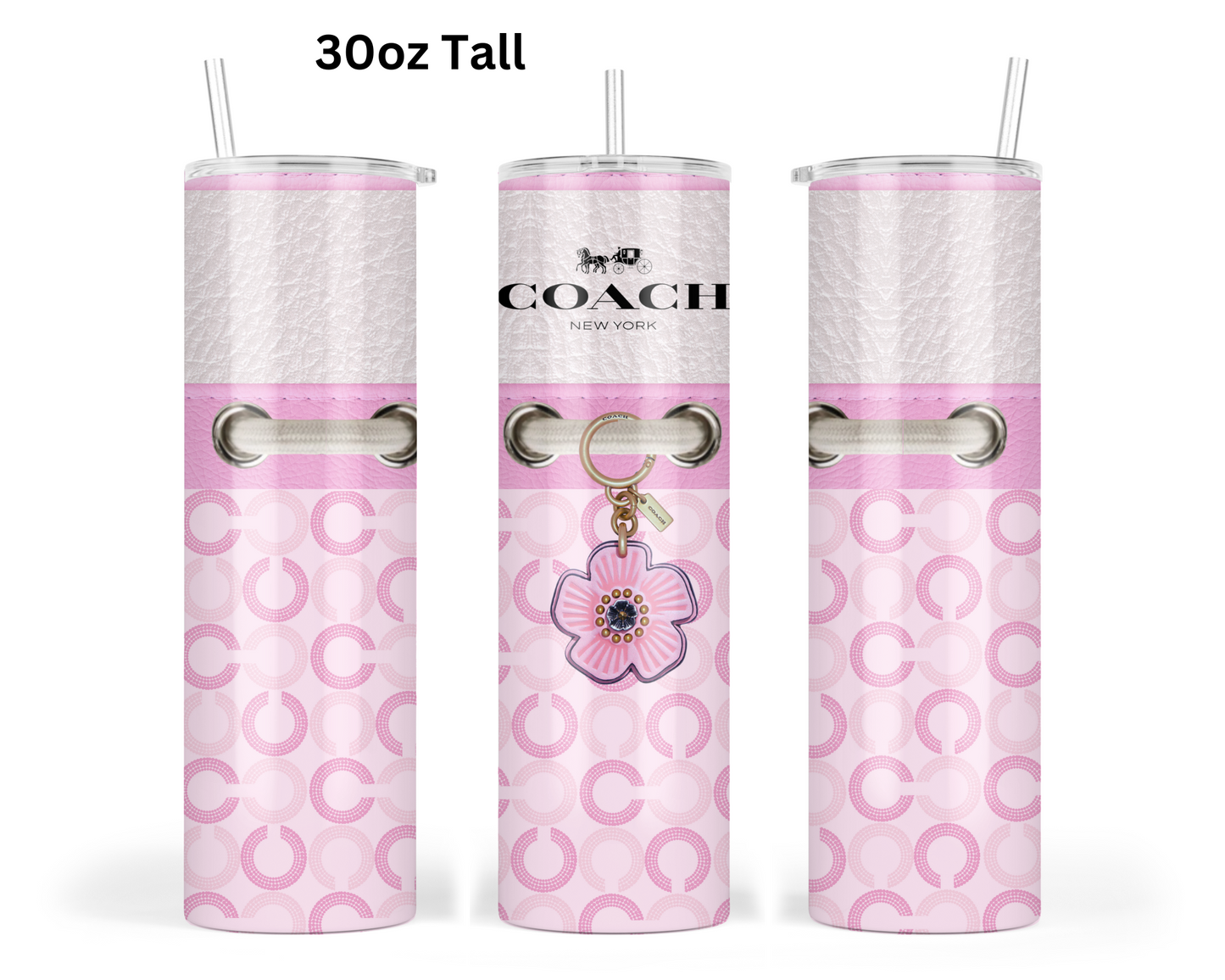 Coach Handbag Inspired Tumbler (141)